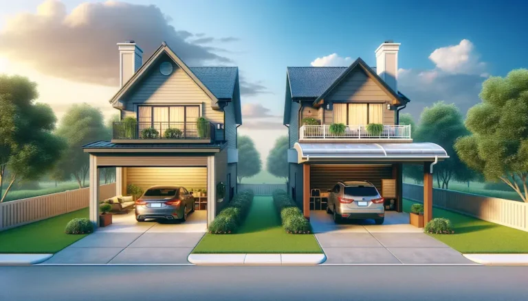 Garage oder Carport