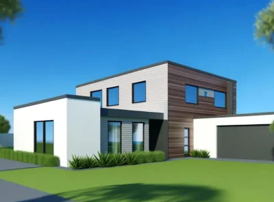 Verwandeln Sie Ihre Außenfassade mit modernem Verkleidungsmaterial.