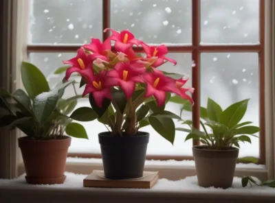 Tropische Pflanze Dipladenia: Winterüberlebensratgeber